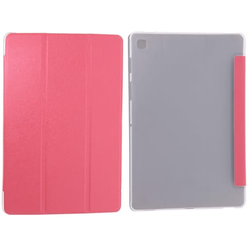 Custodia Smart Cover pieghevole per SAMSUNG GALAXY S5e 10.5' (T720), Flip Smart Cover, Custodia protettiva, Rosso
