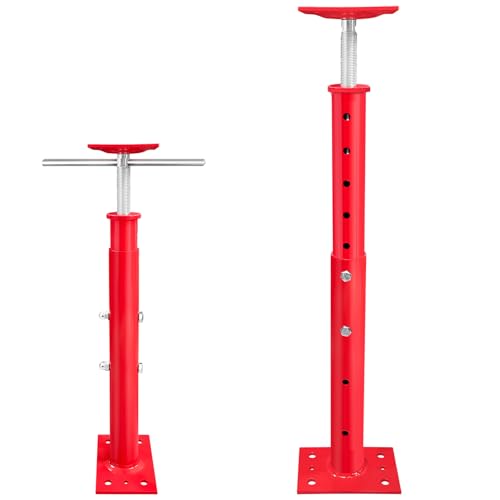 2 Pack Adjustable Floor Jacks 19"-38" 2-3 Ton Support