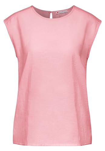 Haut avec bord crochet de couleur Fun Peach parfait pour vos sorties d'été ensoleillées