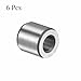 Kozelo 6pcs Sleeve Bearings - [ 3mm x 6mm x 6mm ] Oilless Bushings Precision Sleeve Bearing for Industrial Equipment Use | Chrome Steel