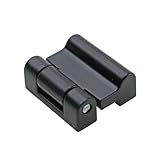 Small Hinge Industrial Machinery/Instrument Equipment Sheet Metal Box Cabinet Door Zinc Alloy Hinge 1Pcs(Matte)