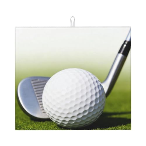 Golf Ball Dish Drying Mat