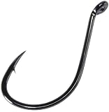 Angler's Grotto Octopus Hook | 25/50 Count Per Pack | Freshwater Saltwater Fishing Hooks | High Carb