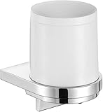 Keuco 12752010100 Moll Lotionspender, chrom / weiß