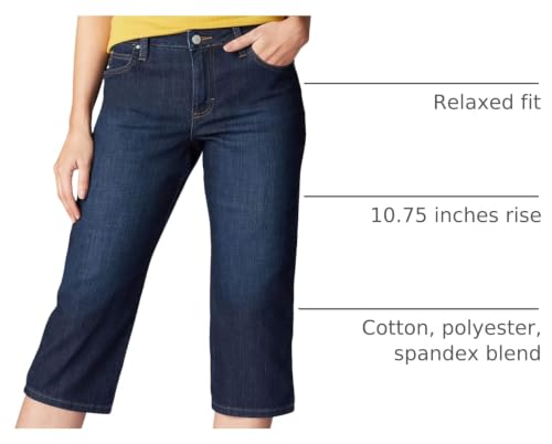 Image of Lee Women's Relaxed Fit Capri Jean