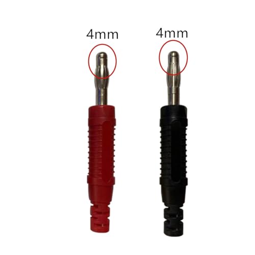Image of 4mm Banana Plugs Solder DIY Banana Plug Male Connectors Adapters for Multimeter Test Leads Probes-10 Pcs