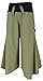 Produktbild Guru-Shop Goa Wellness, Hippie Hose, Schlaghose, Damen, Grün, Baumwolle, Size:L (40), Lange Hosen Alternative Bekleidung