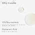 The INKEY List 10% Niacinamide Serum, Lightweight Oil Control Serum Helps with Blemishes and Appearance of Redness, Hydrating 1% Hyaluronic Acid 30ml, 1 fl oz