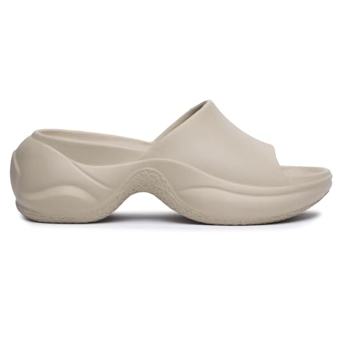 Image of YOHO SLR 102 Slip-Ons for Women | One-Piece EVA Build | Lightweight & Water-Resistant | Ergonomic Contour Design | Bold Fashion Silhouette | Sculpted Footbed | All-Day Ease