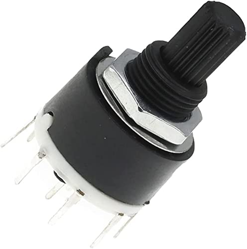 Encodeur de commutation SR16 rotatif en plastique 16 mm 1 pole 5 positions pour circuit - 4