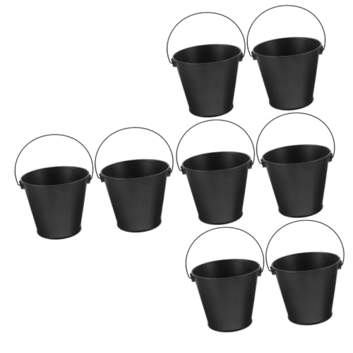 YARNOW 8 Pièces Barbecue en Plein Seau D'Huile De Barbecue Seau De Graisse De Gril Fournitures De Gril Seau D'Égouttement De Gril Seau De Graisse De Barbecue Seau De Barbecue Seau De