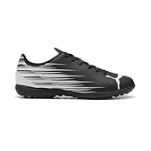 Puma Men's ATTACANTO Turf Trainer Soccer Cleat, Puma Black-Puma White, 10.5