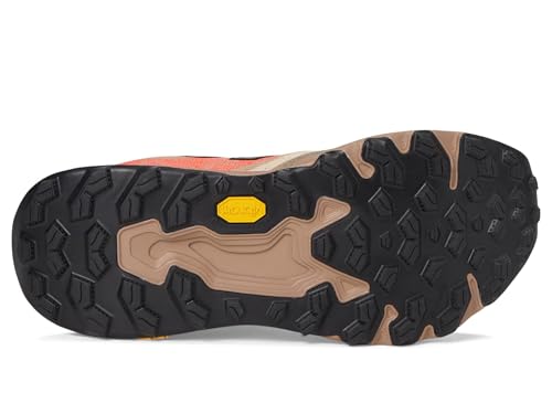 New Balance Men's Fresh Foam X Hierro V9 Trail Running Shoe, Desert Clay/Earth Shadow/Urgent Red, 11 M