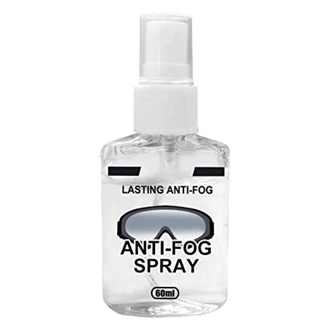 Luoji Anti Fog Spray For Glasses, Anti Mist Spray For Glasses Demister Spray, Glasses Anti Fog Spray, Portable Lens Cleaner Defogger For VR Lens Glasses Swimming Goggles Ski Goggles Cover