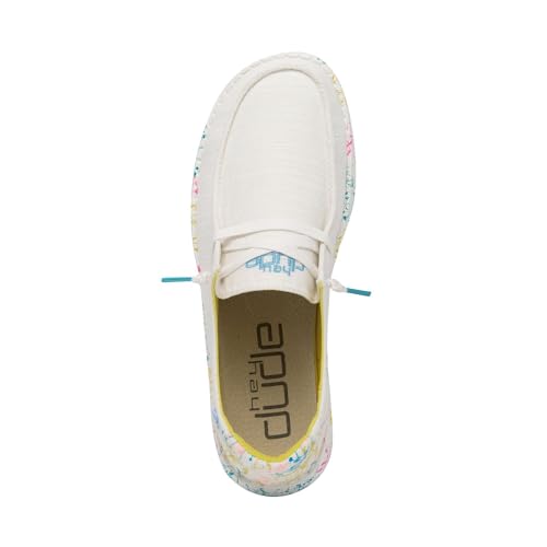 Image of HEYDUDE Women's Wendy Sugar Vibe Size 6 | Women's Shoes | Women's Lace Up Loafers | Comfortable & Light-Weight