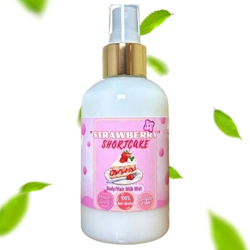 Body Milk Mist Lotion – Spray para el cuerpo y el cabello con perfume corporal de 100 ml | Niebla corporal hidratante de larga duración para Mu