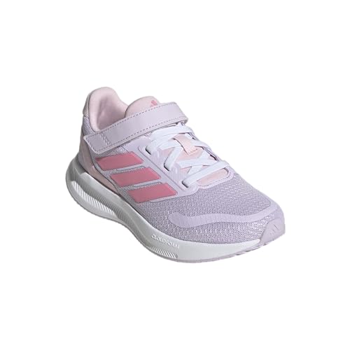 Image of adidas Kids' Marvel Run Falcon 5 Elastic Lace & Strap Shoe