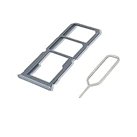 Tiroir Carte SIM De Remplacement Pour Oppo A12 - Plateau SIM/SD Avec Aiguille - Qualité D'Origine