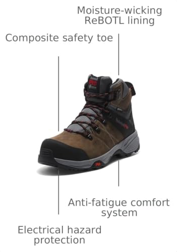 Image of Timberland PRO Switchback 6 inch Composite Safety Toe Puncture Resistant Waterproof