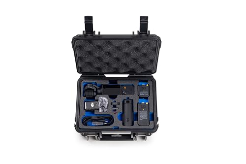 B&W International B&W Walizka transportowa outdoorowa do DJI Osmo Pocket 3 Creative Combo - typ 500 czarna - wodoszczelna zgodnie z certyfikatem IP67, odporna na kurz, odporna na pęknięcia i