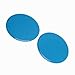 REXVTNS Core Sliders for Full Body Workout - Dual Sided Gliding Discs for Home & Gym Exercise, Compact and Portable Training Equipment (Blue)