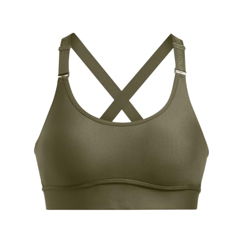 Image of Under Armour Women's Armour Mid Heathered Sports Bra