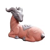BEBEMOKO 1 Stück Schaf Dekorationsfigur Einzigartiges Desktop Ornament für Stilvolle Innendekoration Tischschmuck für Lange Haltbarkeit