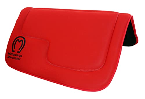 Baxeiro Neoprene Vermelho do Mangalarga Marchador Macio para Selas e Arreios para todas as raças