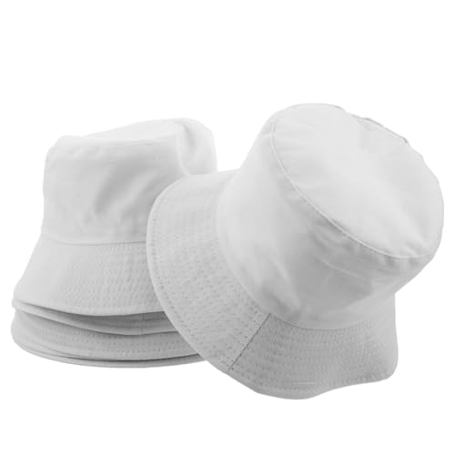 Chapeaux bob vierges pour garçon et fille pour protéger du soleil et peindre en vacances