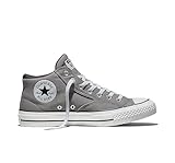 Converse Unisex Chuck Taylor All Star Malden Street MID, Darker Grey/White/Black, 10