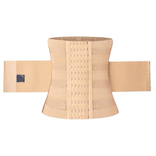 divuukyi Cinturón adelgazante ajustable para la cintura, corsé para entrenamiento de fitness y moldear la figura para hombres y mujeres, color, M
