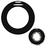 Maasechs Door Protecting Holiday Wreath Pad Rubber Pad Door Protector Prevent Scratches for Christmas Seasonal Decorative Protection Walls Glass(Fits 30 to 33 Inch Wreaths,Black,1 Piece)