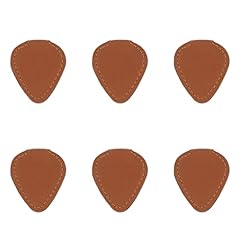MILISTEN 6Pcs Rangement Porte- Clés Basse Ukulélé Voyage en Cuir Plectres Portable pour Durable Stand Pick Acoustique… - Les Beatles, Paul McCartney, John Lennon, RIngo Starr, George Harrison