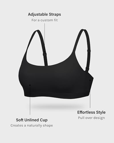 Image of INLYRIC Women's Inbarely Soft Bralettes - Cami Bras No Underwire Seamless Unlined Comfort Bralette