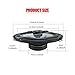2PCS 6 Inch HiFi Car Coaxial Speaker 1300W (2 * 650W) Automotive Audio Subwoofer Music Stereo 12V Full Range Frequency Car Woofer