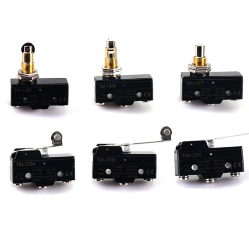 Interruptor de viaje TM-1306 con retorno automático y alta resistencia a impactos