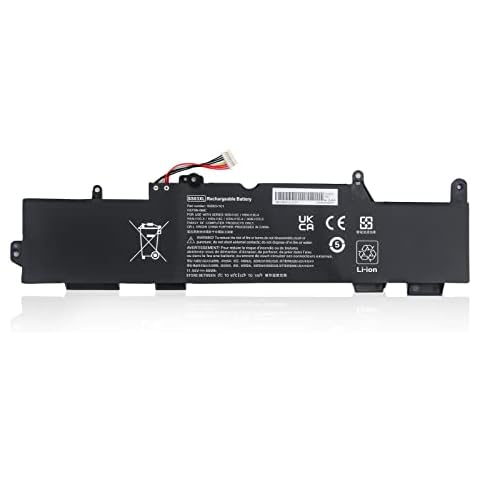 Wikinu 50Wh SS03XL 933321-855 Laptop Battery for Hp EliteBook 730 735 740 745 755 830 840 846 G5, 730 745 830 840 G6 ZBook 14U G5 G6 HSN-I13C-4 932823-1C1 932823-421 933321-852 HSTNN-LB8G Cover