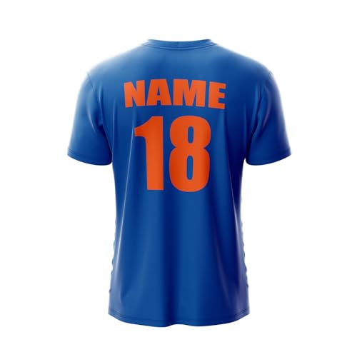 Image of YOURJERSEY India World Cup Jersey Collection 1992-2025 | Customised Cricket Jersey with Name & Number | Sizes 2Y to 4XL | Men, Women & Kids | Breathable Sportswear for Fans T-Shirt