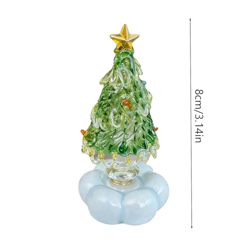 Árbol de Navidad artificial pequeño, la solución estable para escritorios sin espacio 7