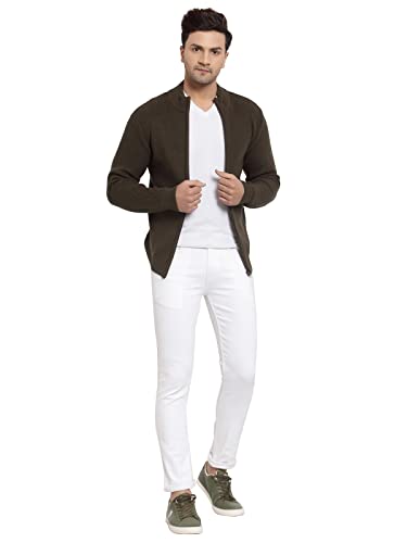 Image of Style Quotient Men Navy Blue Solid