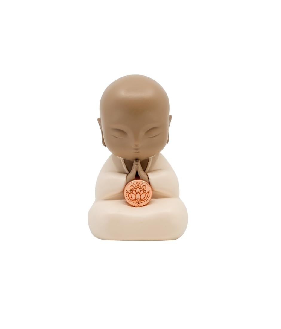 Figurine Bouddha 10cm Sérénité LMF001 en résine pour décoration de maison
