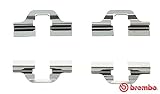 Para artículo nr.: a 02 205 Brembo A02205 Kit de Accesorios Pastillas de Frenos