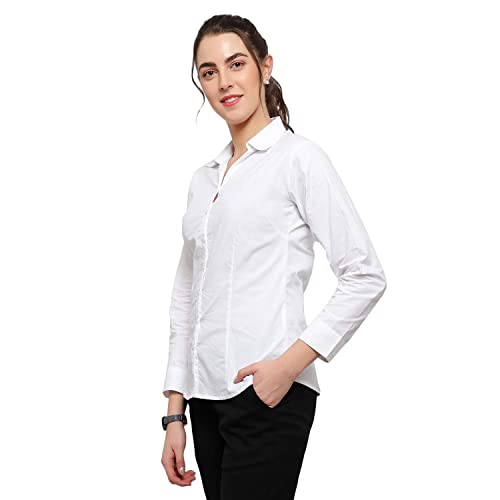 Image of Blue RoninWomen Stylish Western Official Formal Shirts for Women Regular fit Shirts for Women