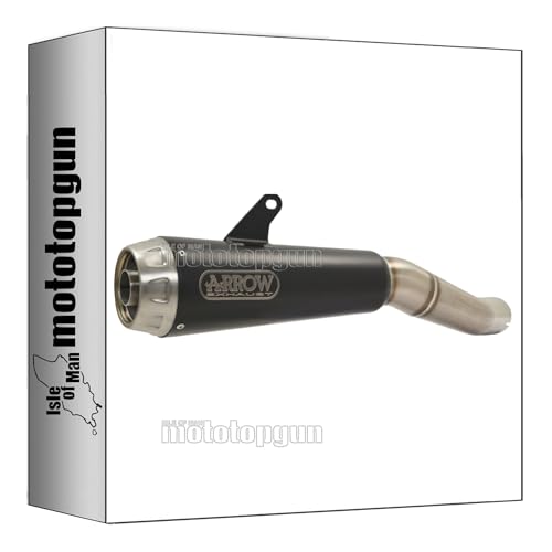 Tubo de escape Arrow Pro-Race nichrom negro para Aprilia Tuono V4 1100 Factory 2019 2020 1