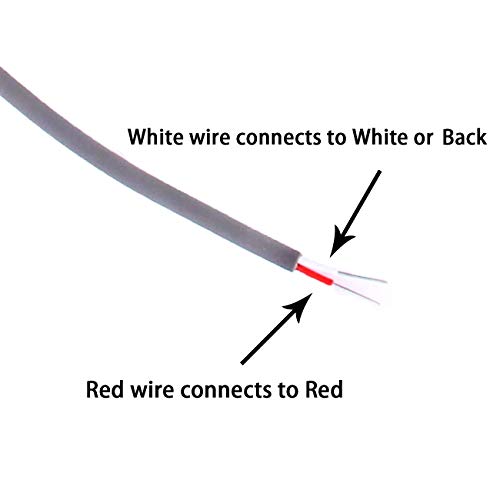 2 Pack 520272 Pool 7790 Temperature Sensor Thermistor Air/Water/Solar 20' Feet Cable For Jandy - Replacement Pool/Spa (10K-Ohm Sensor - Includes 2 Pcs 2" Pipe Clamp) #TOP7