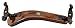 VLM Standard Violine Schulterstütze 4/4-3/4 Walnuss/schwarz Baby,Schwarz günstig Kaufen-VLM Standard Violine Schulterstütze 4/4-3/4 Walnuss/schwarz