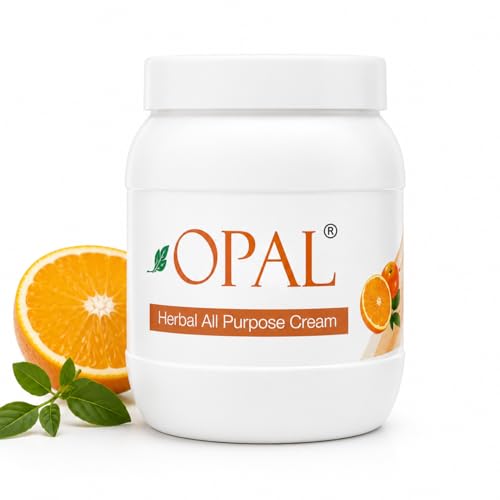 Image of OPAL Orange Herbal All Purpose Cream for Deep Nourishing & Refreshing Moisturizing Cream - Hydrating & Revitalizing Skin Care Cream All Skin Types - 800gm