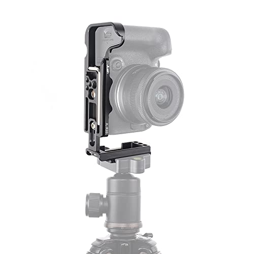 Hersmay L-Bracket Plate, Quick Release Plate for Canon EOS R10, Arca-Swiss Compatible, Lightweight CNC Machined Aluminum - Image 4