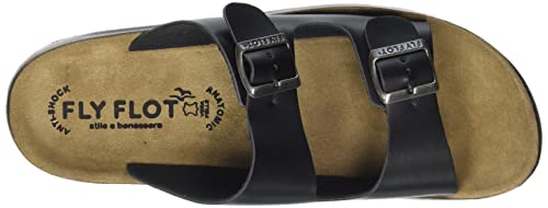 FLY FLOT Sandali da uomo, 665816, nero, 44 EU