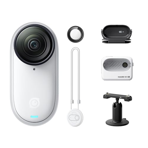 Insta360 GO 3S (128GB) - Cam 4K per vlogging, POV a man...
